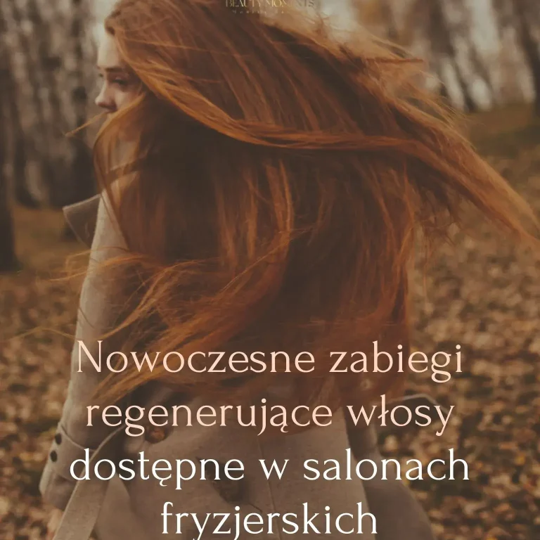 Nowoczesne zabiegi regenerujące włosy dostępne w salonach fryzjerskich